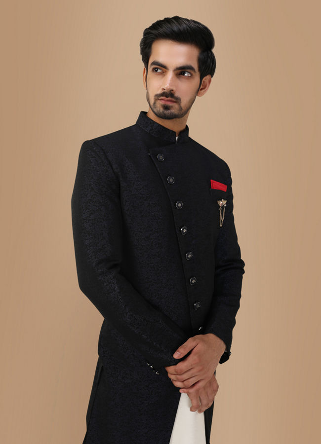 Manyavar groom indo on sale western